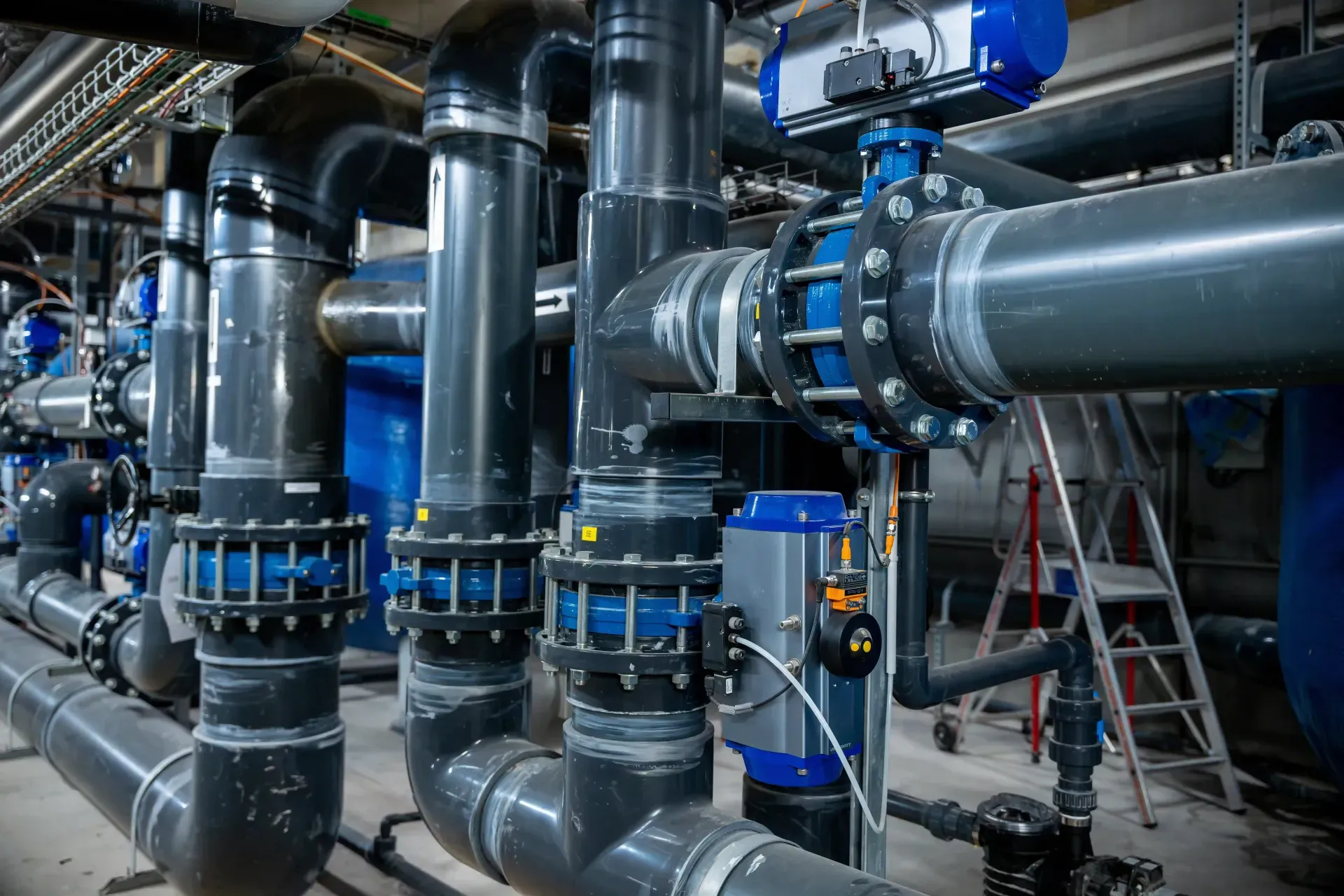 日生工業の施工現場